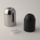 Cache-douille chrome - Falbala Luminaires