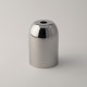 Cache-douille chrome - Falbala Luminaires
