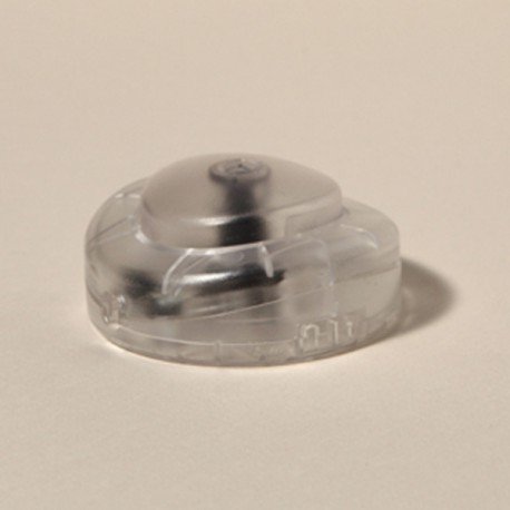 Interrupteur à pied rond transparent - Falbala Luminaires