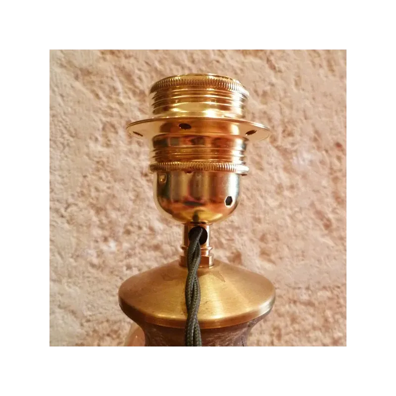 Douille E27 filetée laiton - Falbala-Luminaires