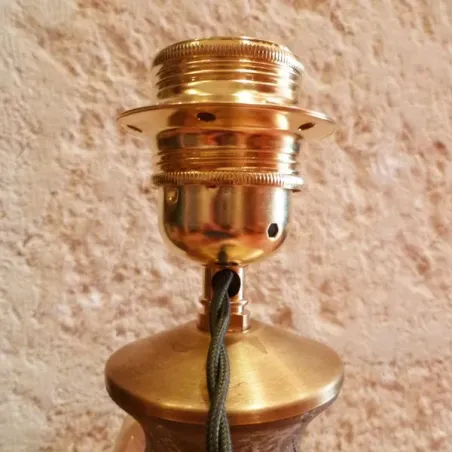 Douille E27 filetée laiton - Falbala-Luminaires