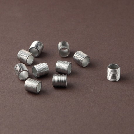Lot tubulures filetées 10x1 L10mm - Falbala Luminaires