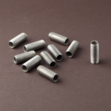 Lot tubulures filetées 10x1 L25mm - Falbala Luminaires