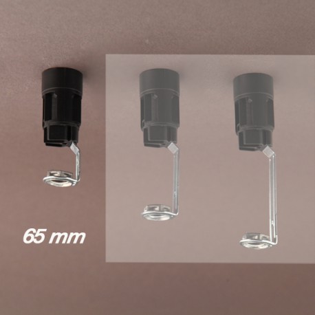 Support bougie E14 d24 - Becs - ht 65 - Falbala-Luminaires