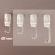 Support bougie E14 blanc d24 - 10x1 - ht 65 - Falbala-Luminaires