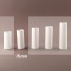 Fourreau - tube de bougie d24 blanc lisse - ht 70 - Falbala Luminaires
