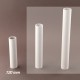 Fourreau - tube de bougie d24 blanc lisse - ht 120 - Falbala Luminaires