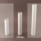 Fourreau - tube de bougie d24 blanc lisse - ht 170 - Falbala Luminaires