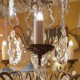 Fourreaux de bougie blanc lisse - Falbala Luminaires