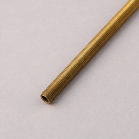 Tube fileté 8x1- laiton - Falbala Luminaires