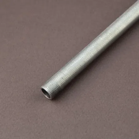 Tube fileté 13x1- acier - Falbala Luminaires