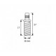 Bloc filin réglable- Falbala Luminaires