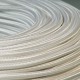 Câble textile blanc 3x0.75mm² - Falbala Luminaires