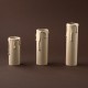 Fourreau - tube de bougie crème à gouttes - Falbala Luminaires
