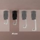 Support bougie E14 noir d24 - 10x1 - ht 70 - Falbala-Luminaires