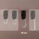 Support bougie noir D24 - 10x1 - HT 85 - Falbala-Luminaires