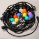 Guirlande guinguette 11m + 11 ampoules - Falbala-Luminaires