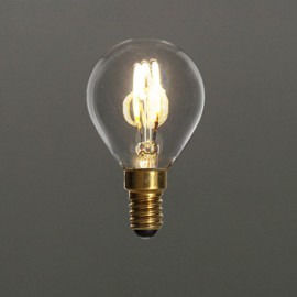 Sphérique Led filament spirale E14 3W - 170Lm