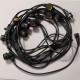 Guirlande guinguette 11m nue - Falbala Luminaires