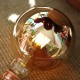 Globe calotte Or D125 - E27 - 6W - Falbala Luminaires