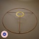 Cercle pour abat jour avec bague E27 - D28 - Falbala-luminaires