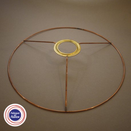 Cercle pour abat jour avec bague E27 - D28 - Falbala-luminaires