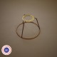 Cercle pour abat jour avec bague E14 - D10 - Falbala-luminaires