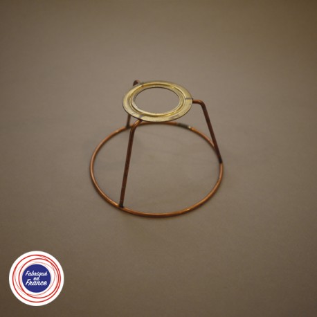 Cercle pour abat jour avec bague E14 - D10 - Falbala-luminaires