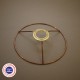 Cercle pour abat jour avec bague E14 - D15 - Falbala-luminaires