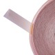 Galon textile plat adhésif rose clair - Falbala-luminaires
