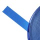 Galon textile plat adhésif bleu - Falbala-luminaires