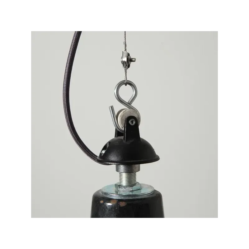 Serre câble acier chromé - Falbala Luminaires