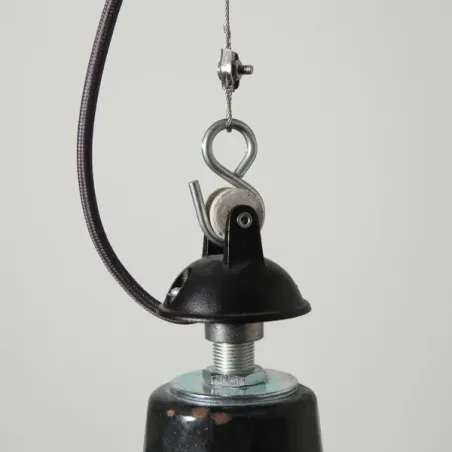 Serre câble acier chromé - Falbala Luminaires