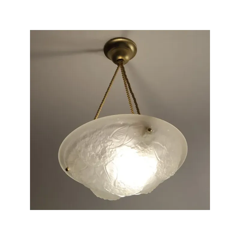 Cordelière Art Déco passementerie or - Falbala-Luminaires