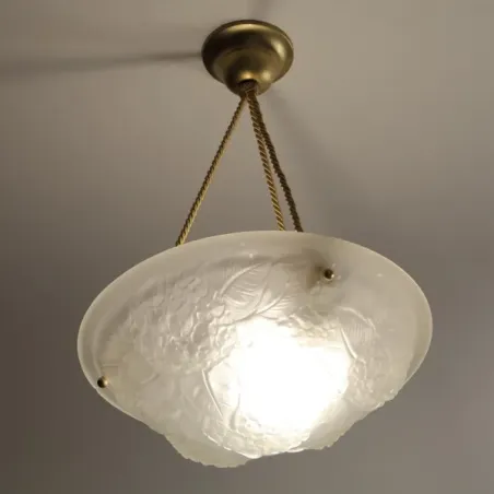 Cordelière Art Déco passementerie or - Falbala-Luminaires