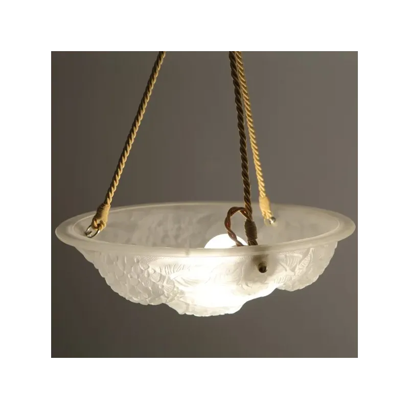 Cordelière Art Déco passementerie or - Falbala-Luminaires