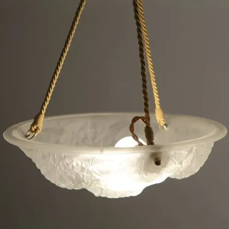 Cordelière Art Déco passementerie or - Falbala-Luminaires