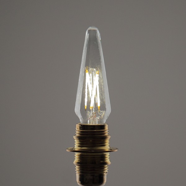 Ampoule Flamme Scintillante 3W culot E14 claire