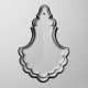 Plaquette cristal 1504 - Falbala Luminaires