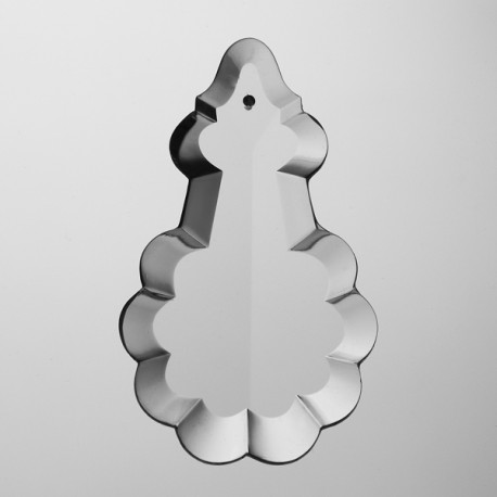 Plaquette cristal 1002 - Falbala Luminaires