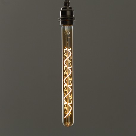 Tube long filament spirale 4W - Falbala Luminaires