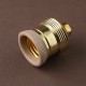 Douille E27 Laiton-Porcelaine - Falbala-Luminaires