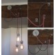 Rosace porcelaine lisse D105 grise - Falbala Luminaires