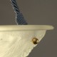 Cordelière Art Déco bleue - Falbala Luminaires