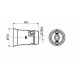 Douille E40 porcelaine mate - Falbala-Luminaires