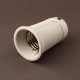Douille E40 porcelaine mate - Falbala-Luminaires