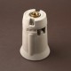 Douille E40 porcelaine mate - Falbala-Luminaires