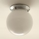 Griffe hublot de plafond D.80 chrome - Falbala Luminaires