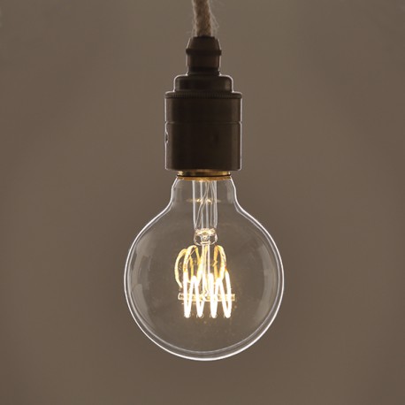 Globe 80 Edison fumé - Falbala Luminaires