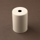 Cache-douille cylindrique blanc - Falbala Luminaires